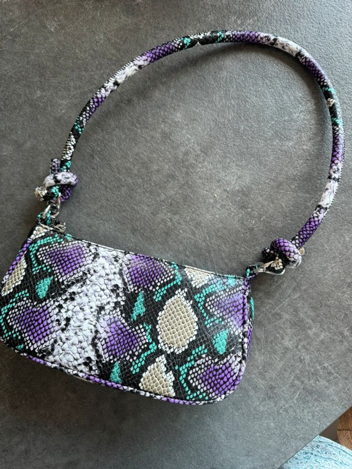 Sac python multicolore