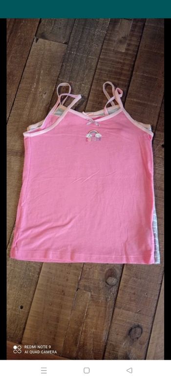 Lot de 6 débardeurs en 4 ans