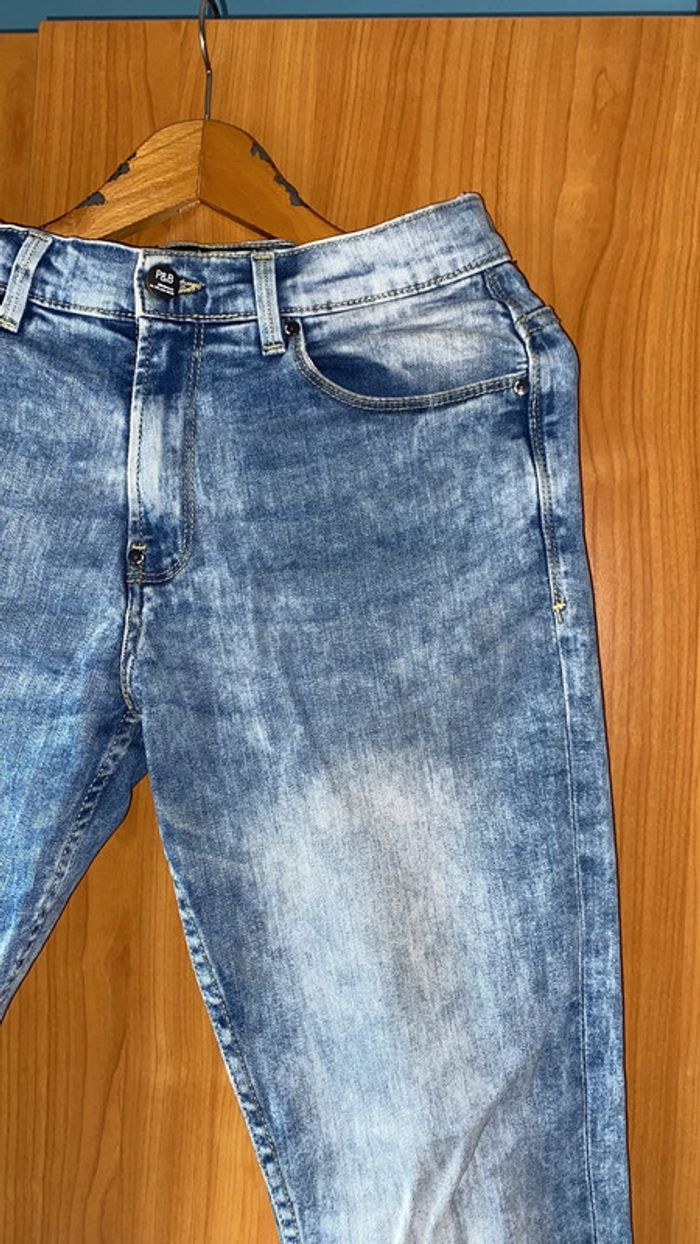 Jean délavé slim Pull&Bear 40 - photo numéro 2