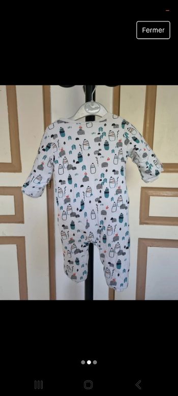 Combinaison longue zippée