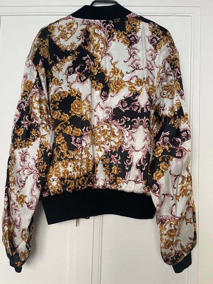 Veste bomber satinée baroque The Kooples - Taille S - photo numéro 2