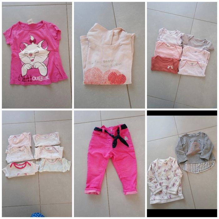 Lot vêtements fille