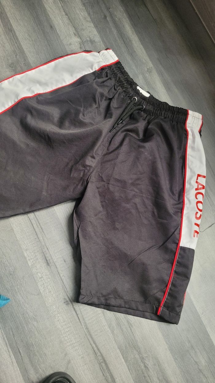 Short lacoste homme