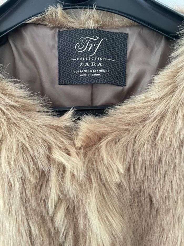 Veste à poil synthétique