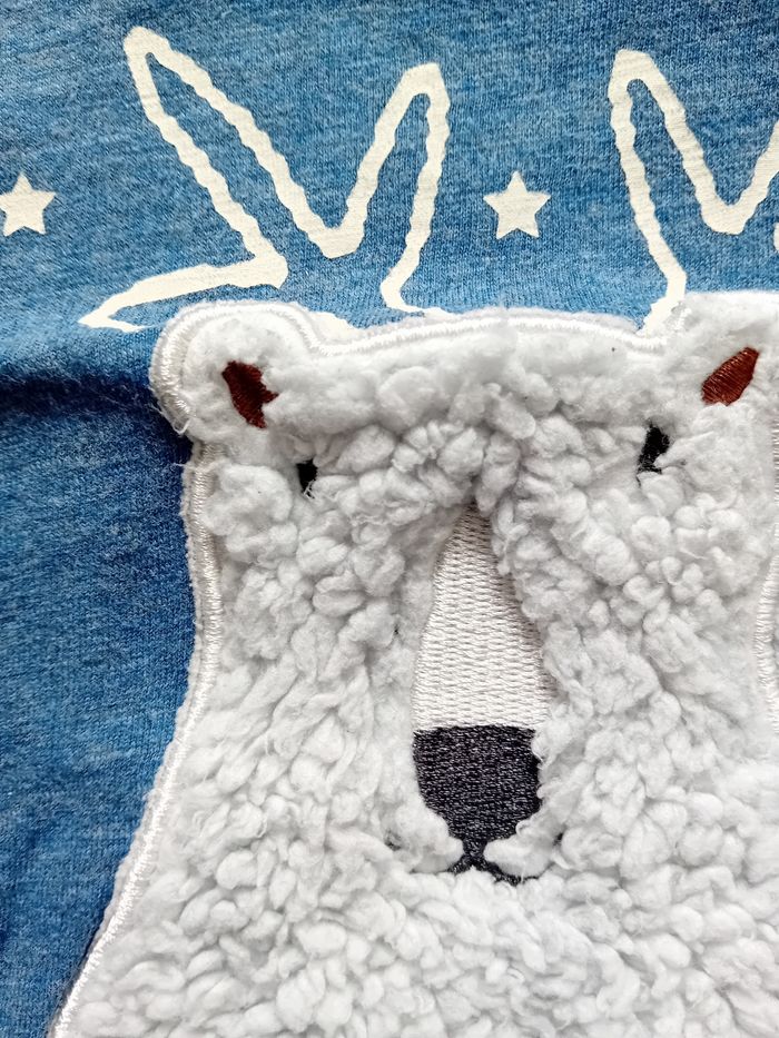 Tee-shirt Noël Rennes garçon - photo numéro 2