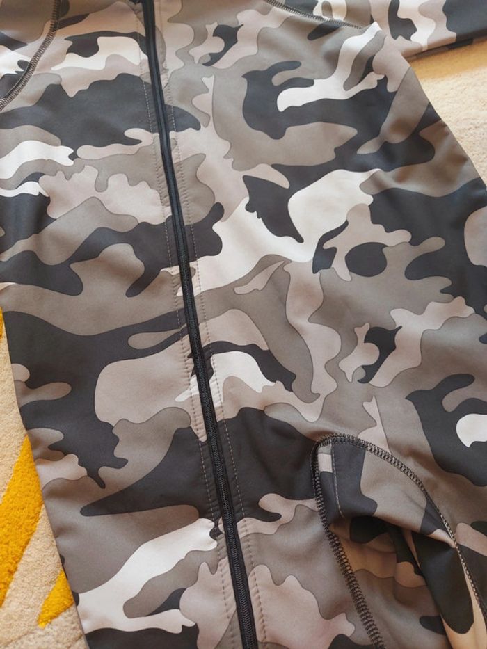 Combinaison de pluie iELM softshell camouflage militaire 104 cm 4 ans