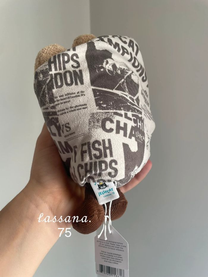 Peluche Amuseable Jellycat Cosy Chips - photo numéro 6
