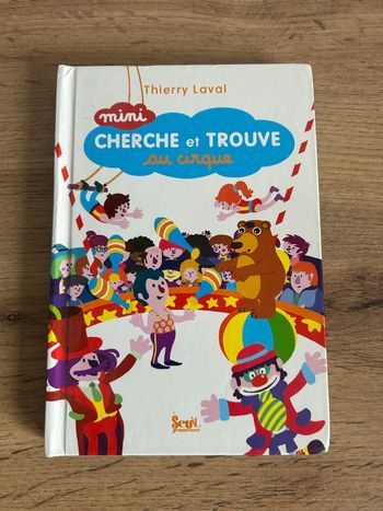 Mini cherche et trouve au cirque