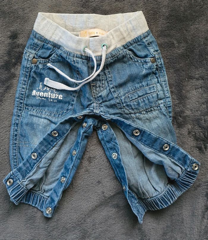 Ensemble pantalon en jean avec son tee-shirt à manches longues - photo numéro 4