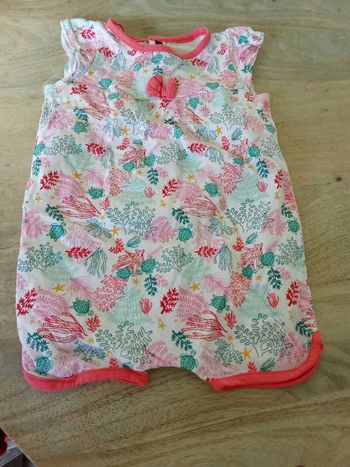 Barboteuse bébé fille