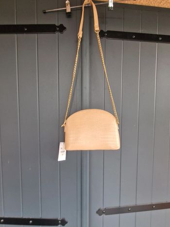 Sac bandouliere lune couleur beige pimkie