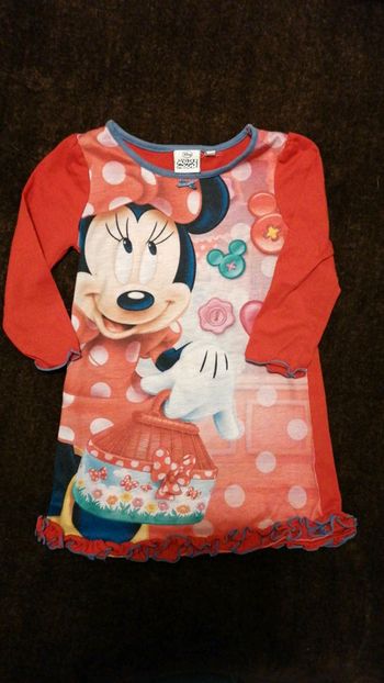 Chemise de nuit minnie 2 ans