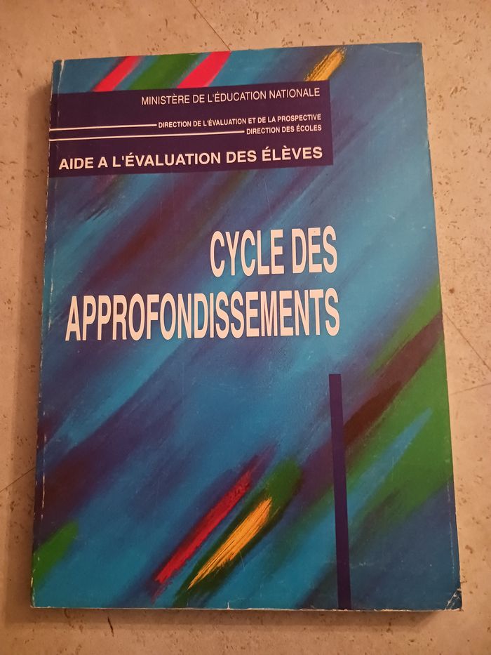 livre cycle des approfondissements