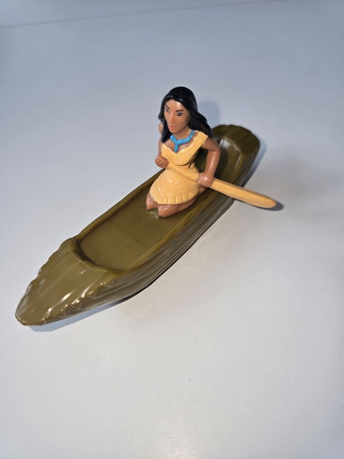 3 jouets mc donalds vintages pocahontas disney 1990 - photo numéro 2