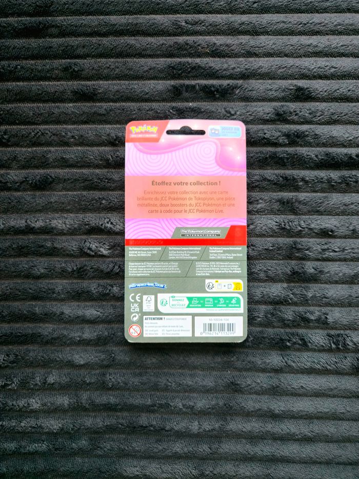 Pokémon Tripack Flamme Blanche, Foudre Noire & Duopack Tokopiyon EB11 – Neuf & État Parfait - photo numéro 8