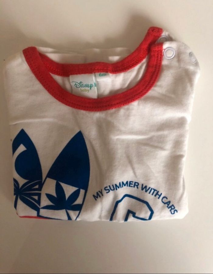 T-shirt cars garçon- 6 mois - photo numéro 3