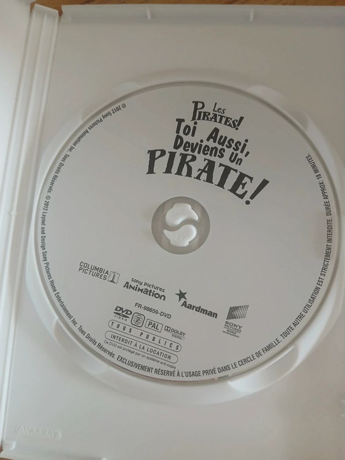 DVD toi aussi deviens un pirate - court métrage - photo numéro 3