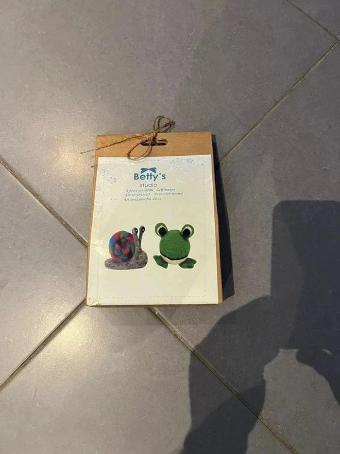 Betty's studio  Modèle: Grenouille & Escargot A faire soi-même - DIY