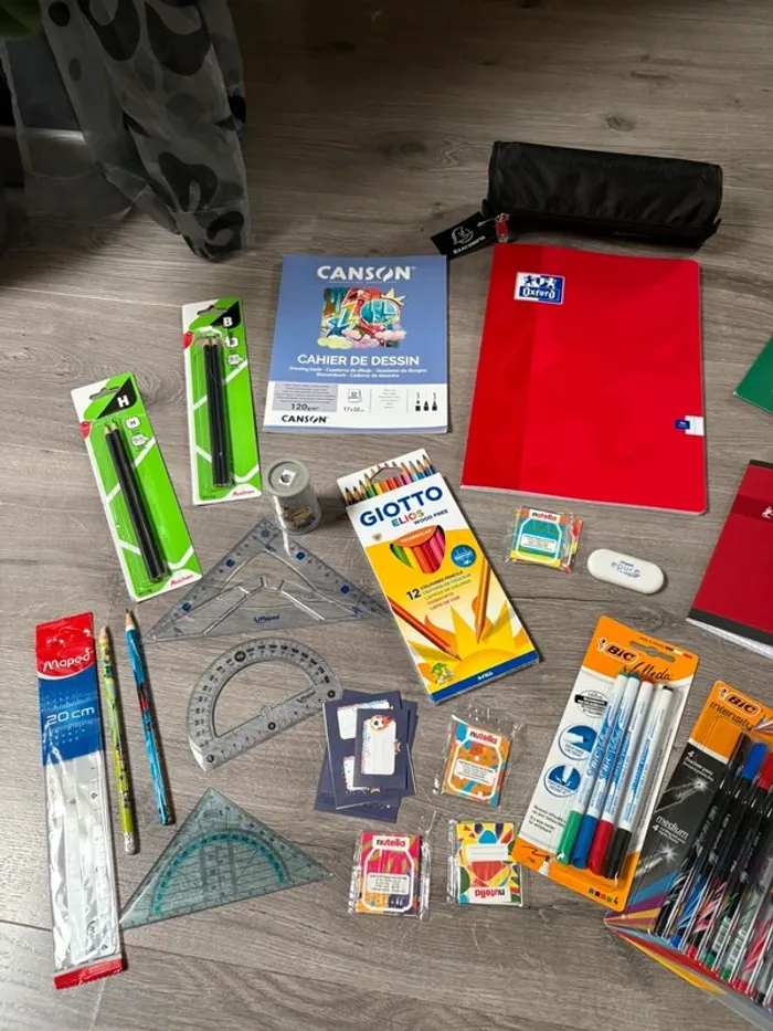 Lot de fournitures scolaires école primaire ou collège - photo numéro 3
