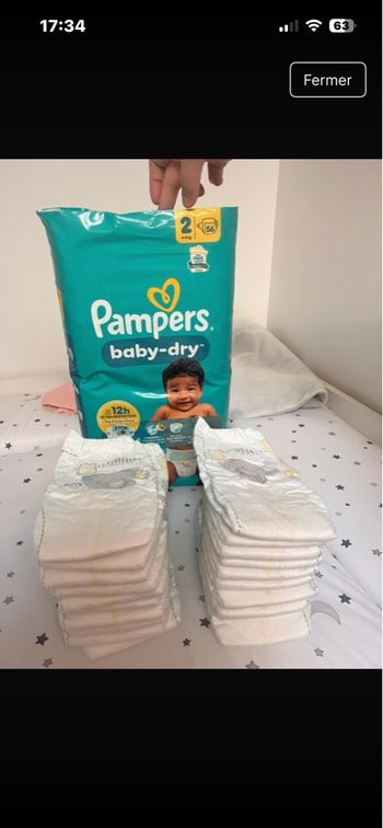 Couches jetables 