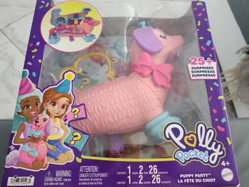 Polly pocket - puppy party - neuf