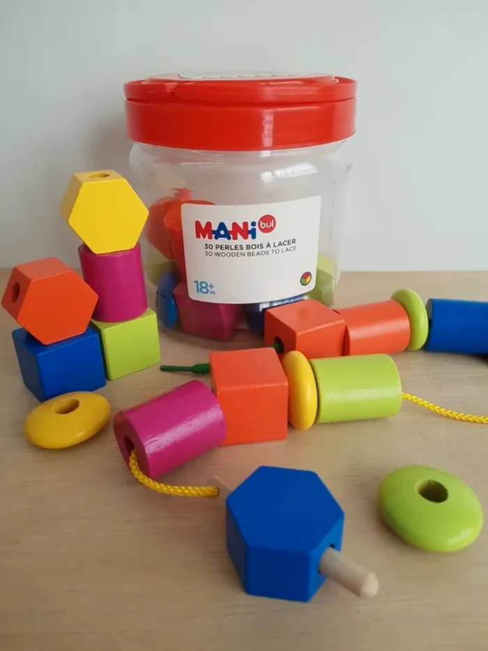 Baril de perles à lacer Oxybul - photo numéro 15