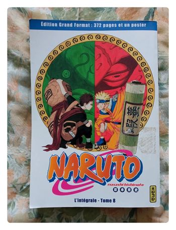 Naruto Tome 8 édition grand format