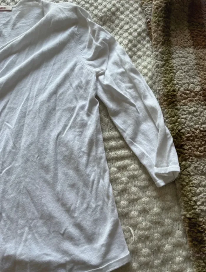 Gilet blanc - photo numéro 3