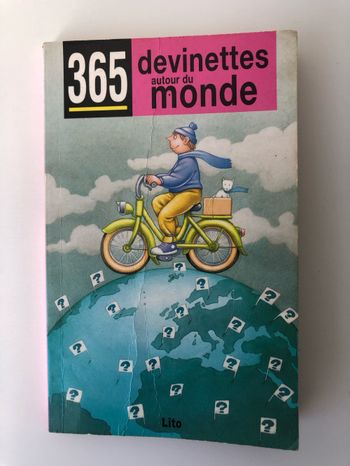Livre 365 devinettes autour du monde