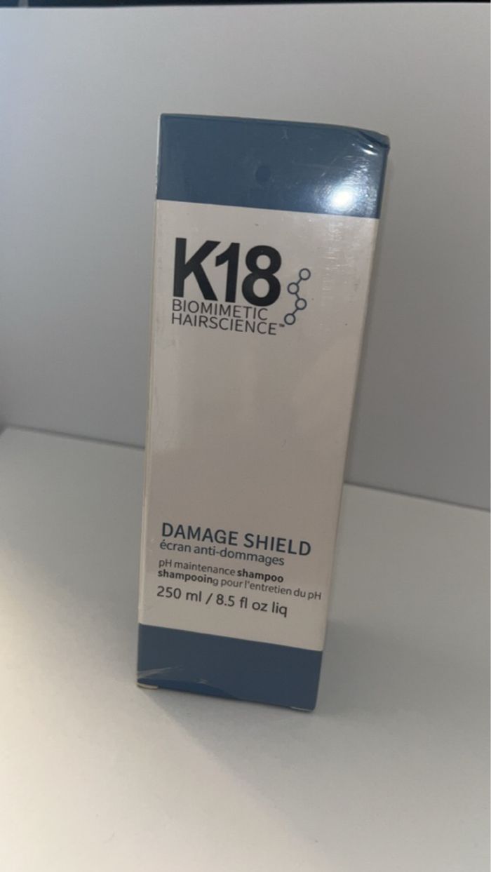 K18 Biomimetic Hairscience – Damage Shield Shampoo 250ml - photo numéro 1