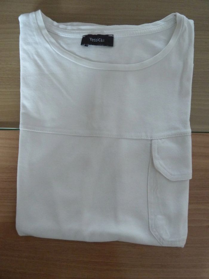 T Shirt blanc C&A