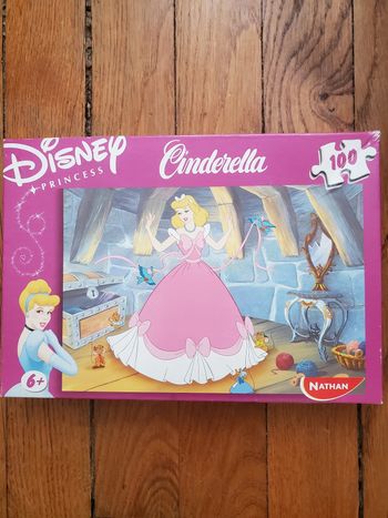 Puzzle la robe de bal de Cendrilllon 100 pièces