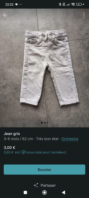 Jean gris 