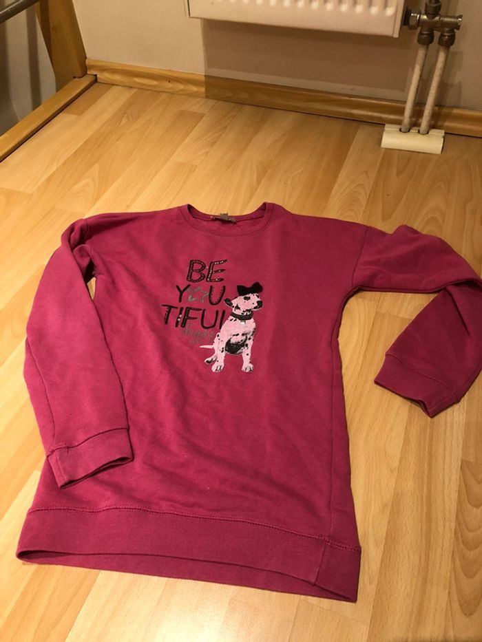Sweatshirt fuschia