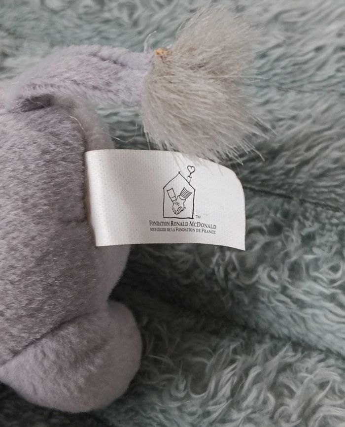 Peluche éléphant macdonald 2006 - photo numéro 3