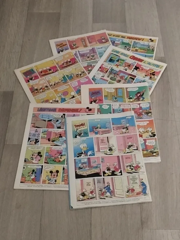 Lot Vintage 7 magazines Journal de Mickey année 1983 L059 - photo numéro 5