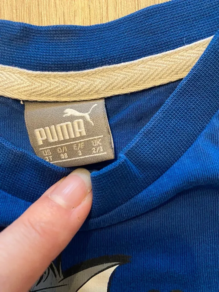 tee-shirt garçon puma/adidas - photo numéro 5