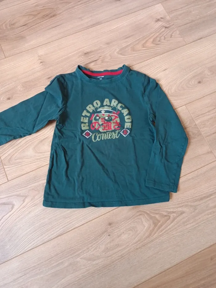 Tee shirt manche longues kiabi