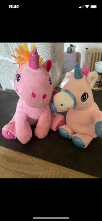 Peluche licorne