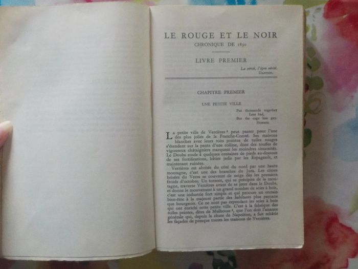 Le Rouge et le Noir de Stendhal Ed. Classiques Garnier 1953 - photo numéro 6