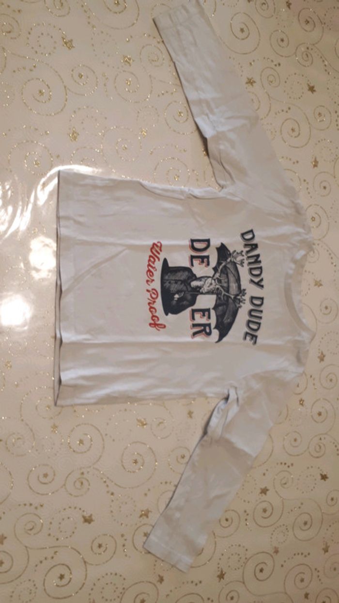 T-shirt cerf - photo numéro 2