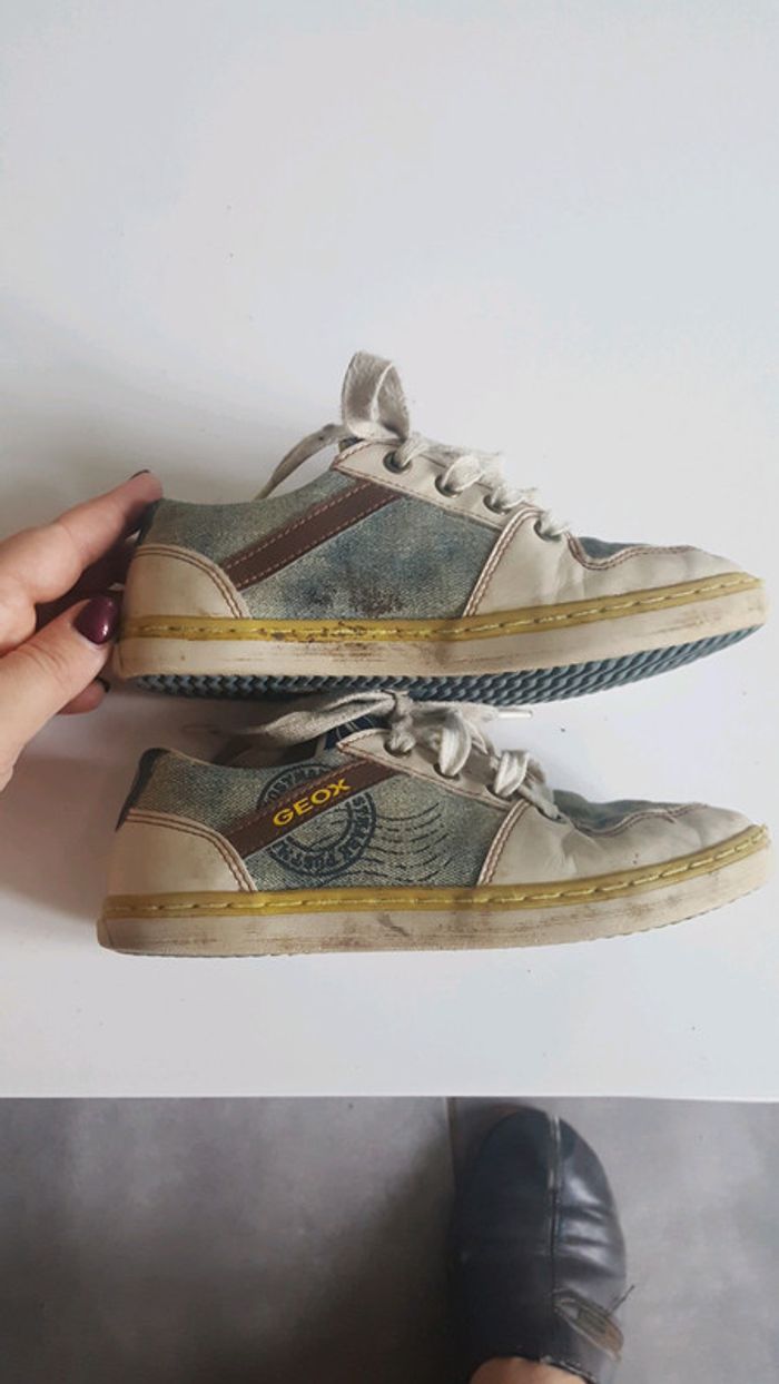 Basket basse geox taille 31 - photo numéro 4