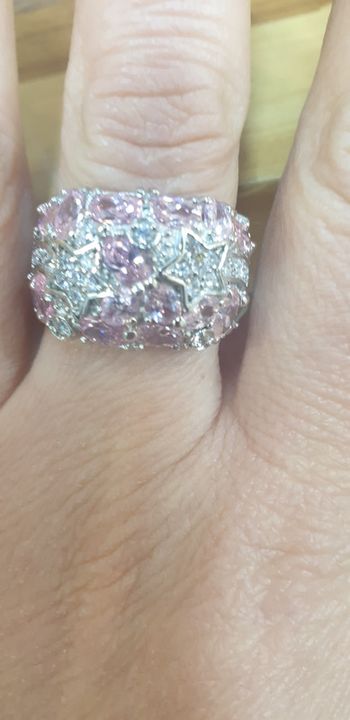 Neuve !!Sublime bague argent massif et zirconium