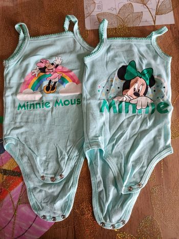 Lot de 2 body Minnie
