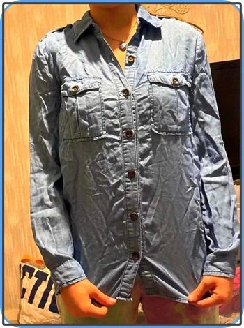 Chemise en jeans taille  38 marque  Dorothy  Perkins