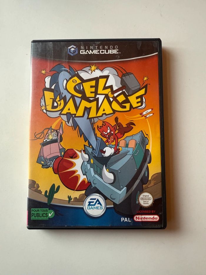 Cel damage sur nintendo gamecube version Pal français - photo numéro 2
