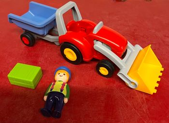 Tracteur playmobil 123
