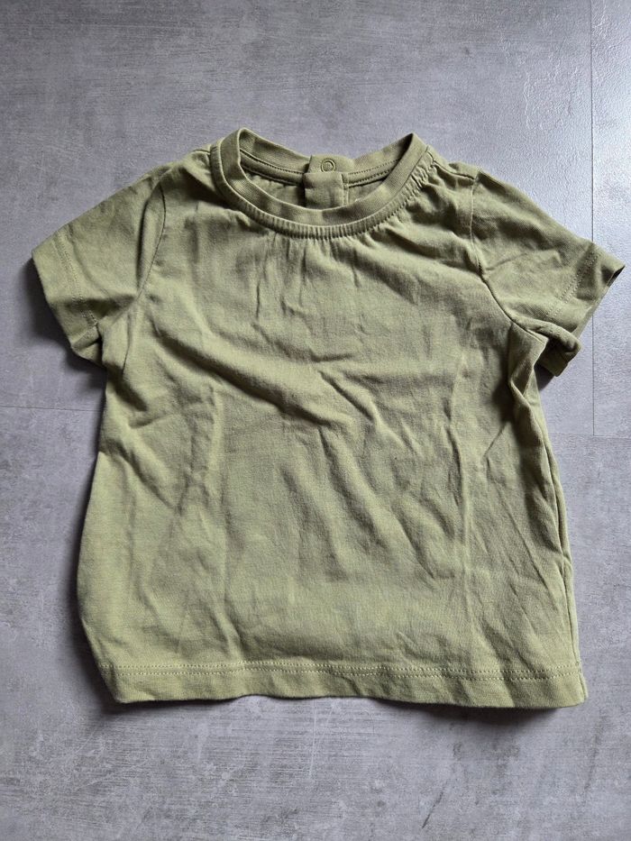 Ensemble salopette + t-shirt DPAM 9mois - photo numéro 5