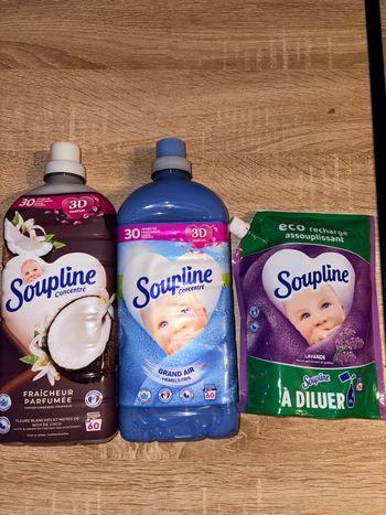 Neuf - Lot de 3 Soupline 