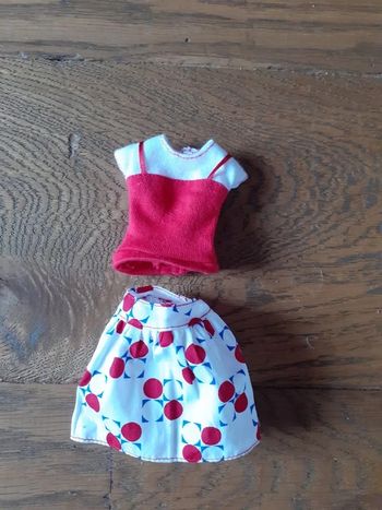 🎀 Ensemble jupe + t-shirt  vintage barbie